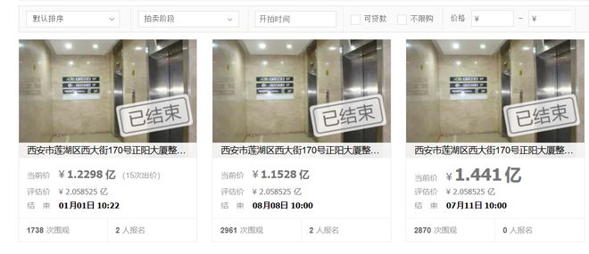 2024年第一天!西安西大街这栋大厦拍卖被人捡漏12298亿拿下(图2) 2024年第一天!西安西大街这栋大厦拍卖被人捡漏12298亿拿下(图2)