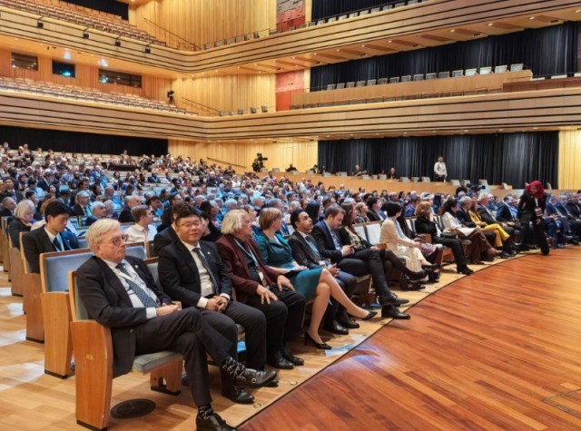 华北水利水电大学校长刘俊国出席2024年世界科学论坛系列活动并举办“水-粮-能纽带关系促进可持续发展”主题边会(图3) 华北水利水电大学校长刘俊国出席2024年世界科学论坛系列活动并举办“水-粮-能纽带关系促进可持续发展”主题边会(图3)